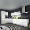 White High Gloss Ready Made Guangzhou Modular Cheap China Wood Design Modern Kitchen Cabinet