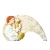 Import white mary and baby jesus statue desk decor from China