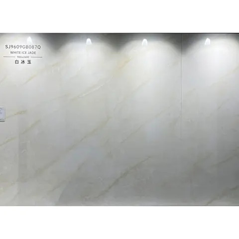 White Sintered Stone for Interior exterior walls floors countertops stone flexible wall cladding stone panels factory price