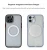 Import whith grip wholesale magnetic mobile transparent liquid silicone soft cover matte color with ring magnet clear chain phone case from China
