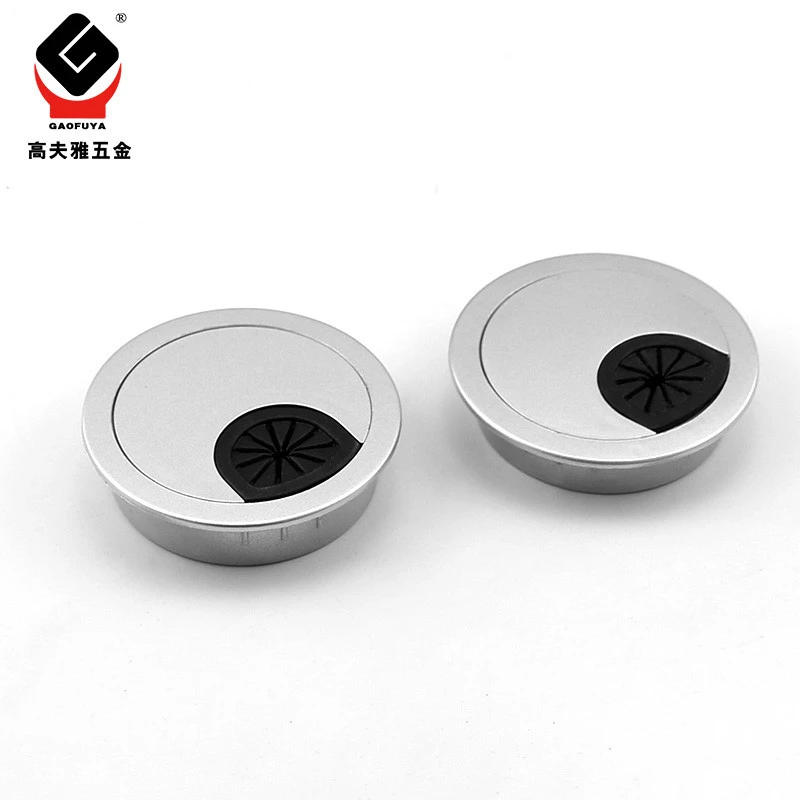 Wholesale 50/53/60MM Computer Desk Wire Hole Cover Cable Desk Grommet Hole Cover Cable Hole Cover
