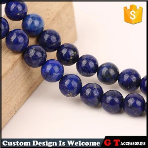 Wholesale 8mm Lapis Lazuli natural stone loose beads for jewelry making
