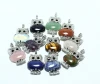 wholesale Beautifully Crystal Healing Stones Natural folk crafts colourful pendant healing crystal jewelry