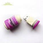 Wholesale bulk mini 3.0 memory plastic pvc cartoon character usb flash drive  manufacturer