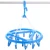Import wholesale cheap PP plastic heavy duty windproof drying hanger rack for kids woman lingerie socks pants with 20 pegs from China