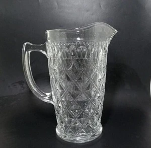 wholesale custom 1500ml clear premium glass water juice pitcher