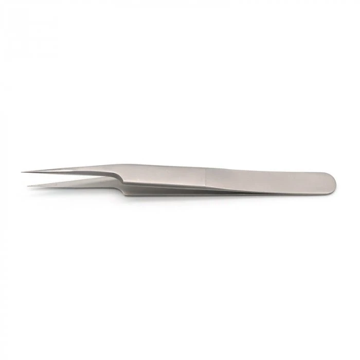 Wholesale Custom logo Stainless Steel Eyelashes Tweezers Applicator Clip tweezers for eyelashes professional