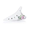 Wholesale custom musical instrument simple easy to learn the ceramic ocarina for music equipment
