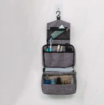 Wholesale Customize Outdoor Portable Cationic Wash Bag Multifunctional Hanging Toiletry Bag