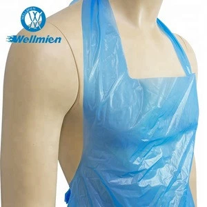 Wholesale Disposable LDPE/HDPE /PE Cooking Personal Protection Cleaning Plastic Apron