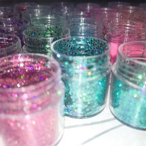 Wholesale factory oem private label custom logo color glitter loose powder face and body glitter loose powder