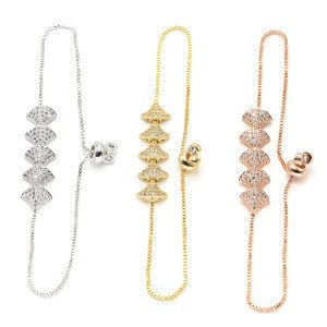 Wholesale Fashion Copper Alloy color Stone necklace flower Design Bracelets jewelry sets