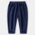 Import Wholesale fashion custom logo fleece stretch solid kids boy casual pants from China