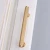Import Wholesale Furniture Hardware Golden Modern Decorative Brass Door Cabinet Handles QS-HK0052 from China