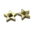 Import Wholesale garment shoes bag accessories decoration Zinc Alloy Star Shape Stud brass Rivet for leather from China