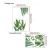 Import Wholesale Green plant home sticker living room decoration decal pvc sticker from China