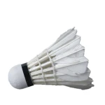 Wholesale high quality duck feather badminton with low price