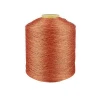 Wholesale high tenacity dope dyed polyester yarn construction colored thread