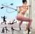 Import Wholesale Hot selling Portable yoga indoor fitness exercise Pilates Stick Fitness Bar with resistance rope for Home or Gym from China