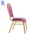 Import Wholesale Hotel Aluminum Stackable Banquet Purple Chairs from China