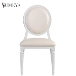 Wholesale hotel furniture stackable aluminum wedding louis chair with 10 years warranty