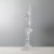 Import Wholesale large luxury abstract crystal table decoration art clear epoxy resin sculpture statue from China