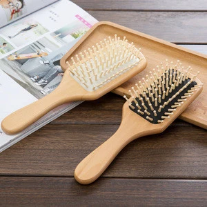 Wholesale massage comb OEM LOGO woman long hair brush lady comfortable comb