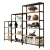 Import wholesale modern metal wooden ladder bookshelf bookcase from China