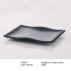 Wholesale MS501 Japan Style Classic Melamine Tableware Set Sustainable Flat Circular Plastic Dinnerware Polished Plate Stocked
