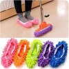 Wholesale Multi-Function 100% Microfiber Chenille Absorption  Household Home Floor Cleaning Tools Shoe Covers