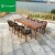 Import Wholesale New Design Outdoor Garden Patio Teak Furniture Table and Chair for Dining Room from China