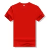 Wholesale Price Team Clothing Customized Logo Sublimation Printing Plain Advertising T-Shirts