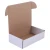 Import Wholesale Printed Paper Packaging Manufacturer White Corrugated Cardboard Boxes Mailer from China