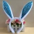 Import Wholesale Sequin Rabbit Costume Bunny Ears Hairband Easter Headband for Adult Child from China