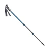 wholesale ultralight weight folding metal flip lock collapsible adjustable nordic walking stick hiking trekking pole