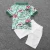 Import Wholesale Wholesale summer flower printed kids boys clothes set,2pcs suit clothes and jeans from China