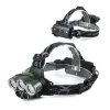 Wholesales 6000 Lumens XM-L T6 LED Headlamp with USB Charger