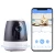 Import wide view of angle IP camera smart home security device siren built-in 100dB alarm App notisfication from China