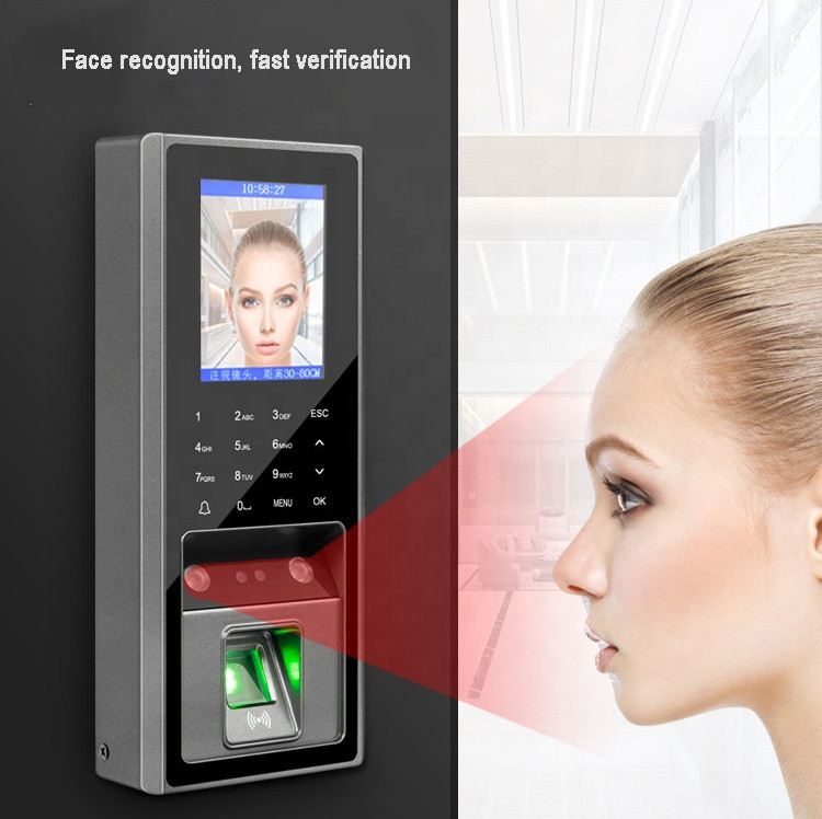 Buy Wifi Tcp / Ip Access Control System Biometric Fingerprint Face ...
