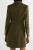 Import Winter Series Army-green   Button-embellished wool and cashmere blend coat from China