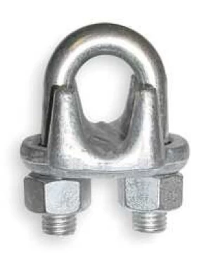 Wire Rope Clip 3/16 In Maleable Iron