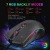 Import Wired USB 7D LED Light RGB Gaming Mouse RGB 6400DPI Macro Gamer Mouse from China