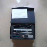 Wireless presenter with blue laser pointer