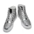 Import Women Fashion Glitter High Cut Sneaker Men Outdoor Skateboard Shiny Leisure Shoe from China