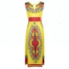 Women Sexy Sleeveless Ankle-Length Party Dress Summer Ladies Dashiki Dress Vintage African Traditional Dresses