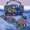 Women&#39;s Shoulder Bag Jelly Snakeskin Handbags Wholesale Trendy Ladies Transparent handbags for women