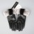 Import Women&#x27;s 100% Real Sheepskin Leather Gloves Lady Winter Warm Fashion Mittens with Real Rabbit Fur from China