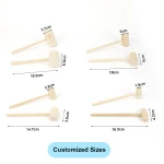 Wooden Crab Lobster Mallets Seafood Shellfish Crab Mallet Natural Crab Hammer