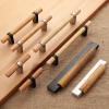 Wooden modern home hotel apartment office business office high-end furniture drawer handle