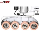 Woodwork milling machine automatic wood roller power feeder